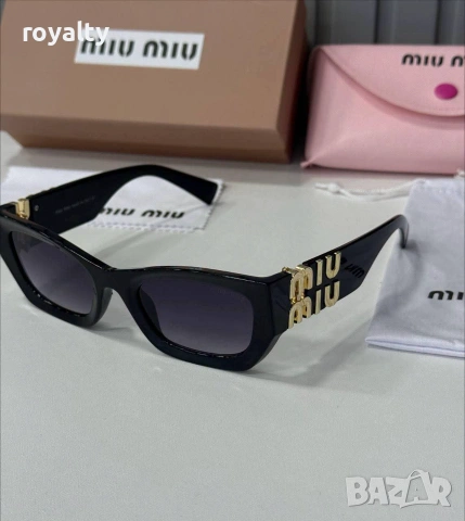Miu Miu Нови Дамски Слънчеви Очила Миу Миу Различни Цветове , снимка 6 - Слънчеви и диоптрични очила - 55031054