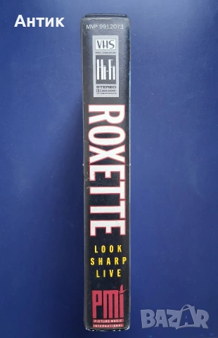 Видеокасета VHS ROXETTE, снимка 3 - Други жанрове - 54750389