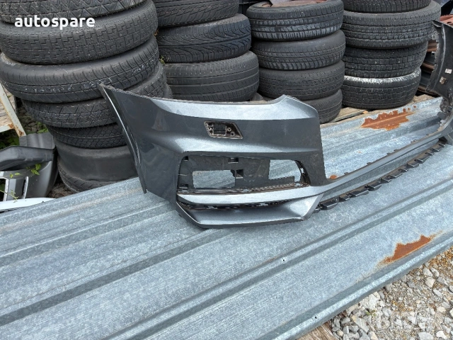 Предна броня Audi Q3 S-Line. 14-18г. 8U0807437. Оригинална. , снимка 3 - Части - 54554910