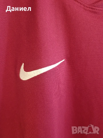Тениска Nike цвят бордо , снимка 3 - Тениски - 55120668