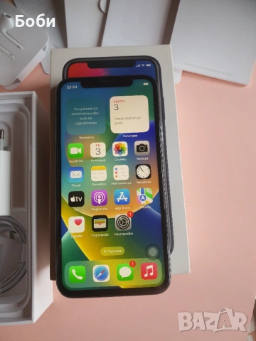 Apple iPhone X 64gb, като нови, 100% батерия, снимка 5 - Apple iPhone - 54802111