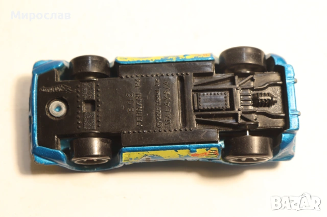 1:64 HOT WHEELS FERRARI P4 ИГРАЧКА КОЛИЧКА МОДЕЛ, снимка 7 - Колекции - 54552808