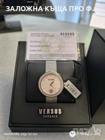 Versus Versace, Lea Crystal, Дамски часовник, снимка 2 - Дамски - 54751416