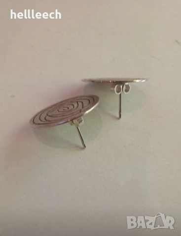 Сребърни обеци, снимка 5 - Обеци - 54258869