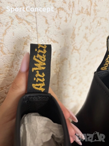 DR. MARTENS 1460 SMOOTH ЧЕРНИ – №43 EUR, снимка 6 - Мъжки ботуши - 55071053