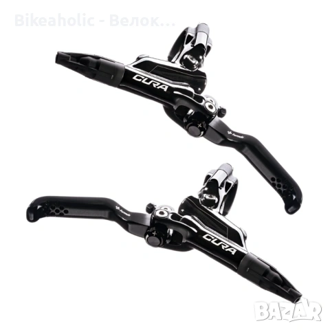 Комплект спирачки Formula Cura 4 4-бутални (L.800mm/1500mm), снимка 2 - Части за велосипеди - 54093926
