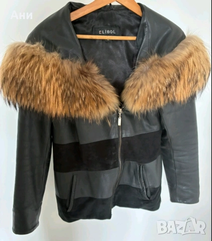 Дамско яке от агнешка кожа , снимка 2 - Якета - 54230750