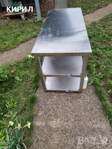 маса неръждавейка , снимка 2 - Обзавеждане на кухня - 54016741