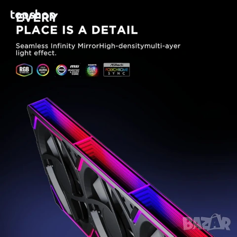 Нов Комплект 3бр. RGB вентилатори Jungle Leopard Interstellar-V2RS – Daisy Chain & PWM , снимка 2 - Други - 54554556