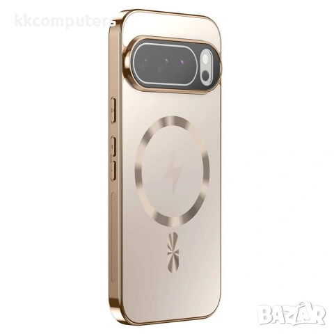 Google Pixel 10 Pro XL Калъф - Галванизиран, Магнитен, Пълна защита, 7 цвята, снимка 6 - Резервни части за телефони - 55115216