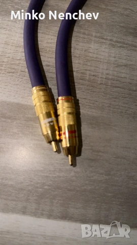 чифт висок клас rca кабел 