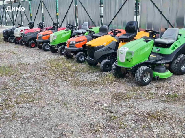 Тракторни косачки и райдери втора употреба | Husqvarna, Viking, Stiga, MTD, John Deere | От 1100 €
