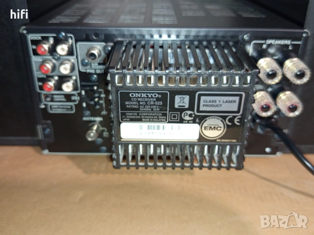 Аудиосистема Onkyo CR-525, снимка 4 - Аудиосистеми - 54783710