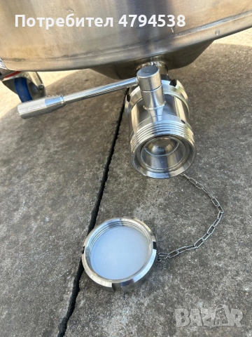 ПРОФЕСИОНАЛЕН НЕМСКИ INOX СЪД 450L / COR450 – КАТО НОВ, снимка 8 - Други машини и части - 54345284