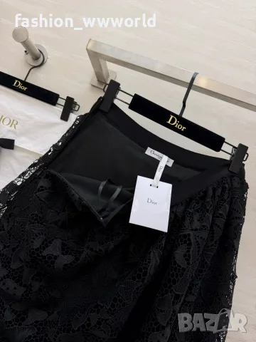 дантелена пола Dior L реплика, снимка 3 - Поли - 55613259