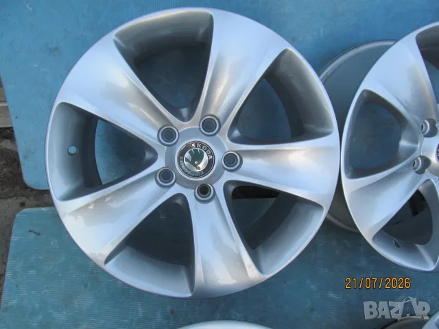 Алуминиеви джанти - 5 x 112 - 16 цола за SKODA ,Volkswagen,Seat,Audi,Cupra,Ford , снимка 2 - Гуми и джанти - 54168398