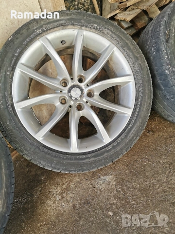 Джанти за БМВ свалени са от е60  17цола, снимка 4 - Гуми и джанти - 54115200