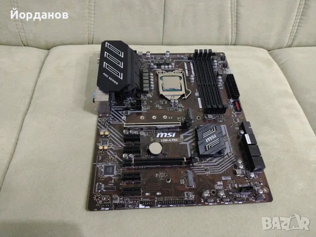 MSI Z390-A Pro + Intel Core i5 9600K 
