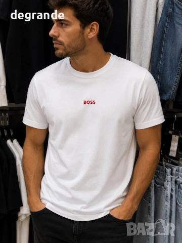  ♣️Мъжки Тениски Nike Boss EA7 Hugo CK, снимка 7 - Тениски - 54930601