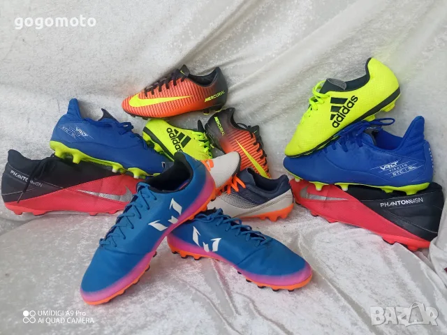 Бутонки 43 - 44, калеври, футболни обувки, стоножки Футболни обувки Nike PHANTOM VSN 2 PRO DF FG, снимка 17 - Маратонки - 55396785