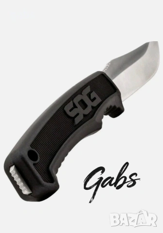 Нож с фиксирано острие SOG Field Knife, снимка 8 - Ножове - 54409284