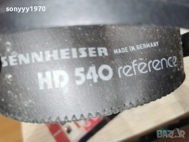 SENNHEISER HD 540 REFERENCE-MADE IN GERMANY 3105262025L4, снимка 4 - Слушалки и портативни колонки - 54730312