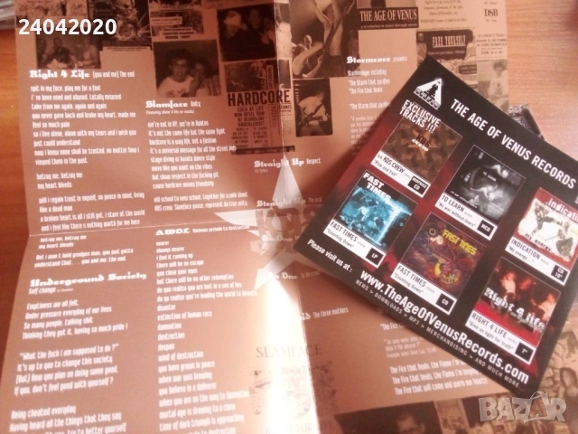 NEW! KDS Crew Rise & Fall french hardcore/punk compilation, снимка 2 - CD дискове - 54878866