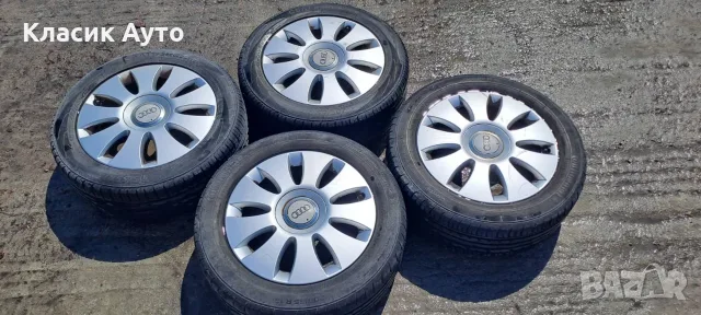 Алуминиеви джанти Audi 16-цола 5х112, снимка 2 - Гуми и джанти - 55585935