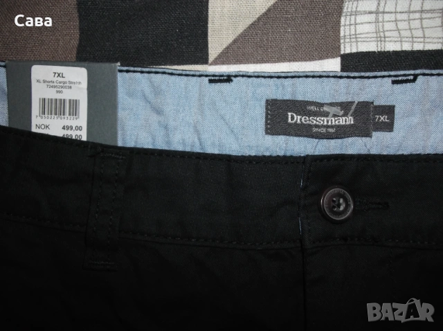 Къси карго панталони DRESSMANN  мъжки,7 и 8ХЛ, снимка 8 - Къси панталони - 54742550