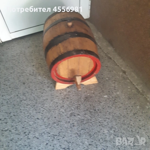 Буре за вино и ракия, снимка 2 - Бидони, бурета и бъчви - 54760956