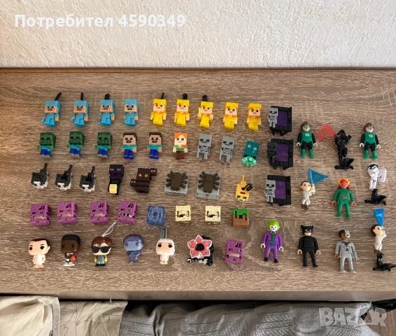 Kinder Joy фигурки Minecraft/Stranger Things, снимка 3 - Колекции - 53520597