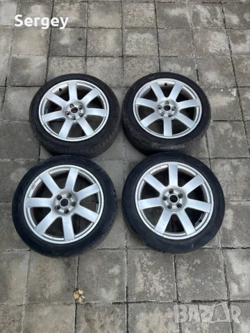 Алуминиеви лети джанти 5х100 R17, снимка 3 - Гуми и джанти - 55391418
