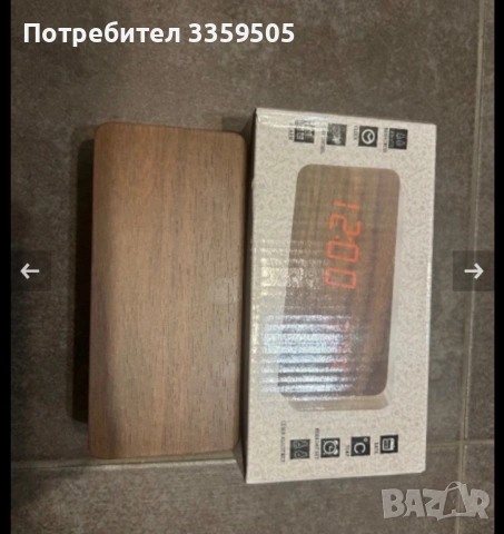Електронен часовник, снимка 2 - Стенни часовници - 54458223