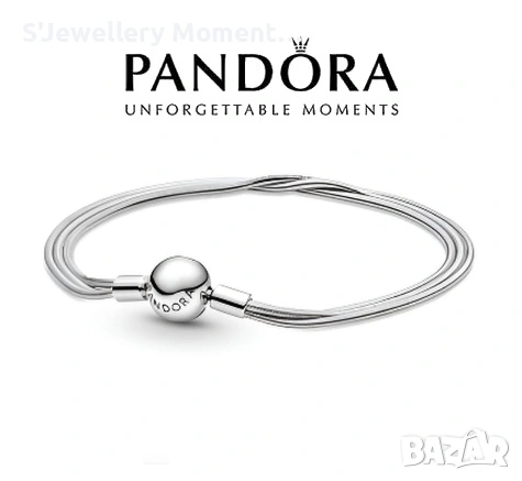 Гривна PANDORA Moments Multi Snake Chain Bracelet