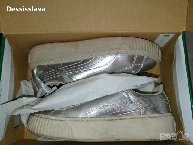 Кецове Puma естествена кожа, снимка 5 - Кецове - 55003684