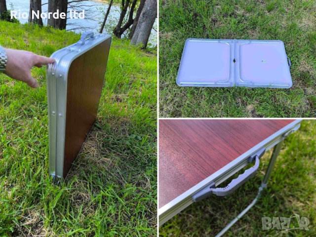 Маса сгъваема 120 х 60 НОВИ, снимка 8 - Къмпинг мебели - 53472777