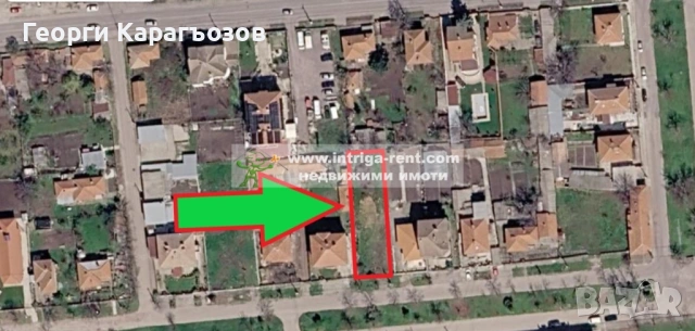 №4093 Страхотен парцел за жилищно строителство в квартал Болярово, Хасково!, снимка 4 - Парцели - 54539298