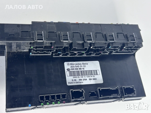 Бушонно табло Сам модул Мерцедес Ц класа SAM modul Mercedes C class W203 A 203 545 31 01 2035453101, снимка 4 - Части - 55145015