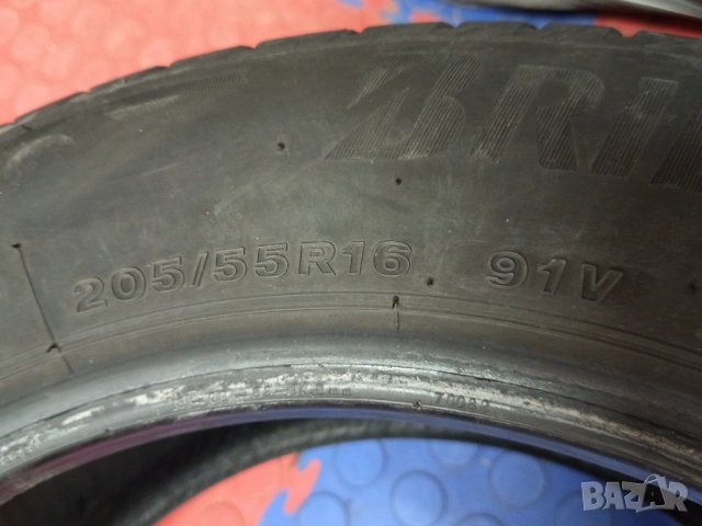 2бр. летни гуми BRIDGESTONE Turanza 205/55/ R16, снимка 8 - Гуми и джанти - 54480987