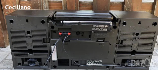 радиокасетофон Sharp GF-A1 (Japan), снимка 10 - Радиокасетофони, транзистори - 55596105