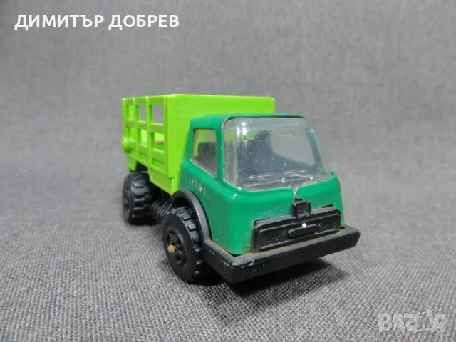 СТАРА РЕТРО СОЦ НРБ МЕТАЛНА ИГРАЧКА КАМИОН МИР РАЗГРАД МИКРО, снимка 5 - Колекции - 55530493