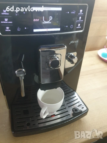 Saeco Xelsis black - внос , с БГ меню , с консумативи, снимка 7 - Кафемашини - 54073922