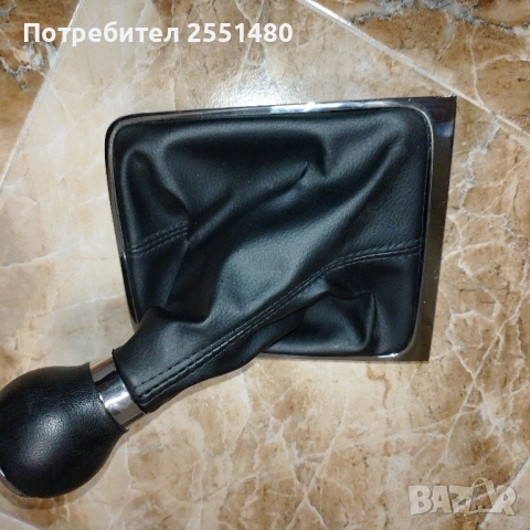 Топка + маншон скоростен лост VW Passat B6 6 скорости, снимка 2 - Аксесоари и консумативи - 54654370