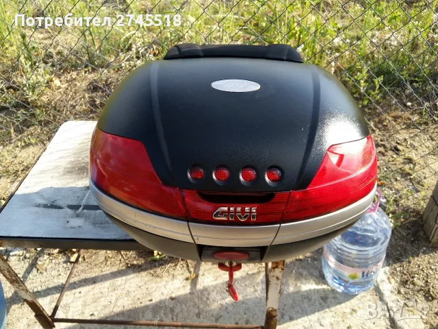 Куфар GIVI V46 MONOKEY+ОБЛЕГАЛКА , снимка 2 - Аксесоари и консумативи - 55645204