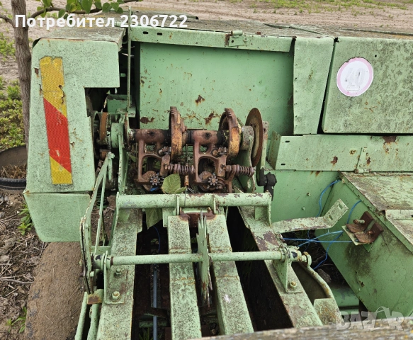 Балировачка Fortshritt K454, снимка 7 - Селскостопанска техника - 54929528