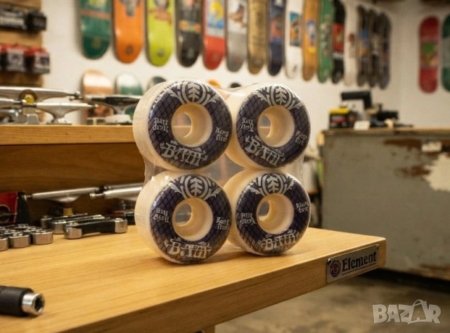 ELEMENT Bam Margera Special Edition Гуми за професионален скейтборд скейт колелца ролки 54mm 85A