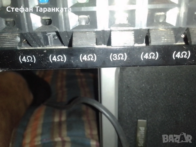 6 канален усилвател със радио тунер и DVD player , снимка 7 - Ресийвъри, усилватели, смесителни пултове - 55253645