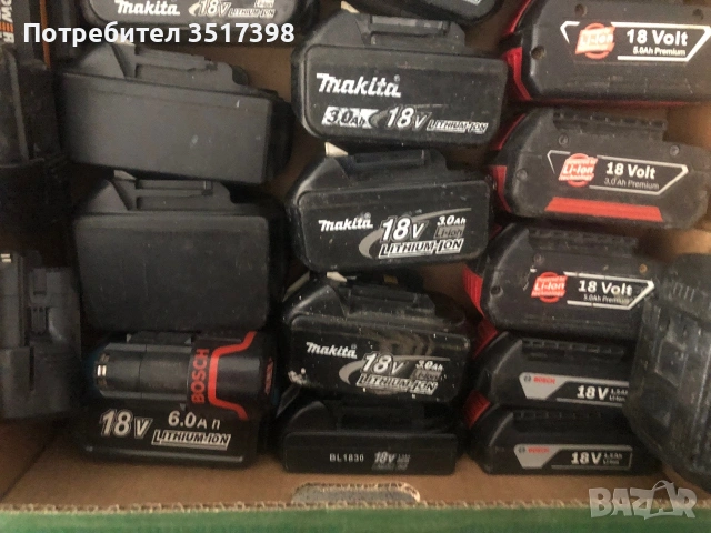 Батерии маkita ,Bosch,wurth ,milwaukee stihl, снимка 12 - Винтоверти - 54363583