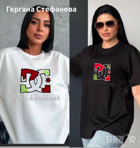 Дамски маркови тениски S-XL, снимка 6 - Тениски - 54422238