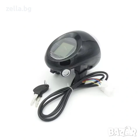 LED фар за електрически скутер Citycoco Harley 60V с LCD дисплей и контактен ключ – Максимална 10422, снимка 3 - Друга електроника - 54694613